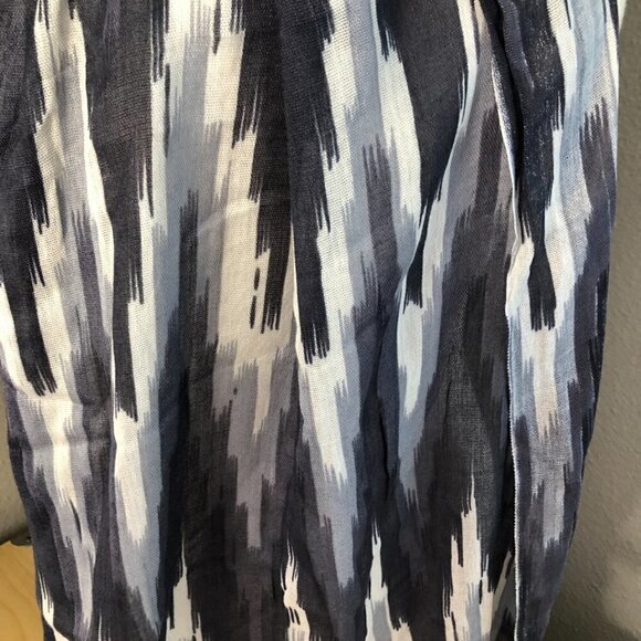 BP Nordstrom Ikat Abstract Chevron Scarf - Picture 6 of 8